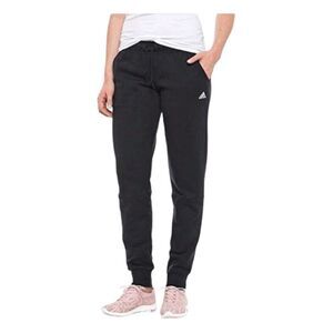 Adidas Ultimate Fleece Jogger Sweatpants Black Knit Drawstring Athletic S